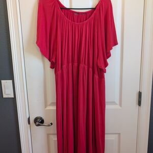 Elegant Red Women's Dress